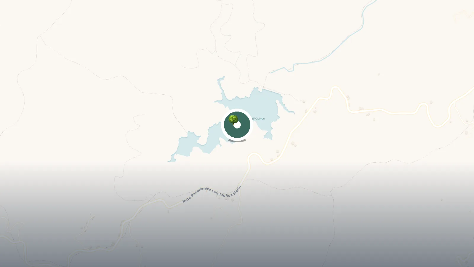 Mapa de lago el guineo