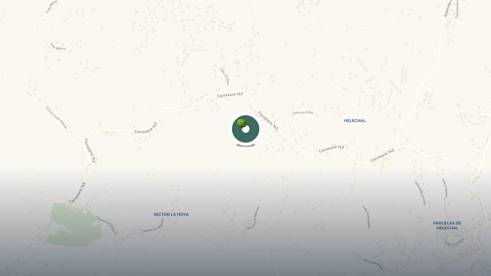 Mapa de Puente Colgante Aviones