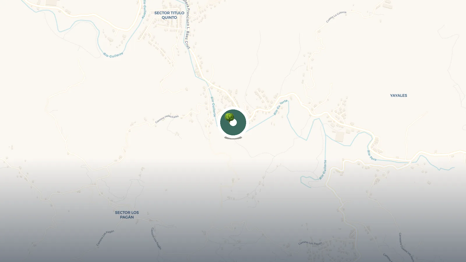 Mapa de Puente Colgante de PR