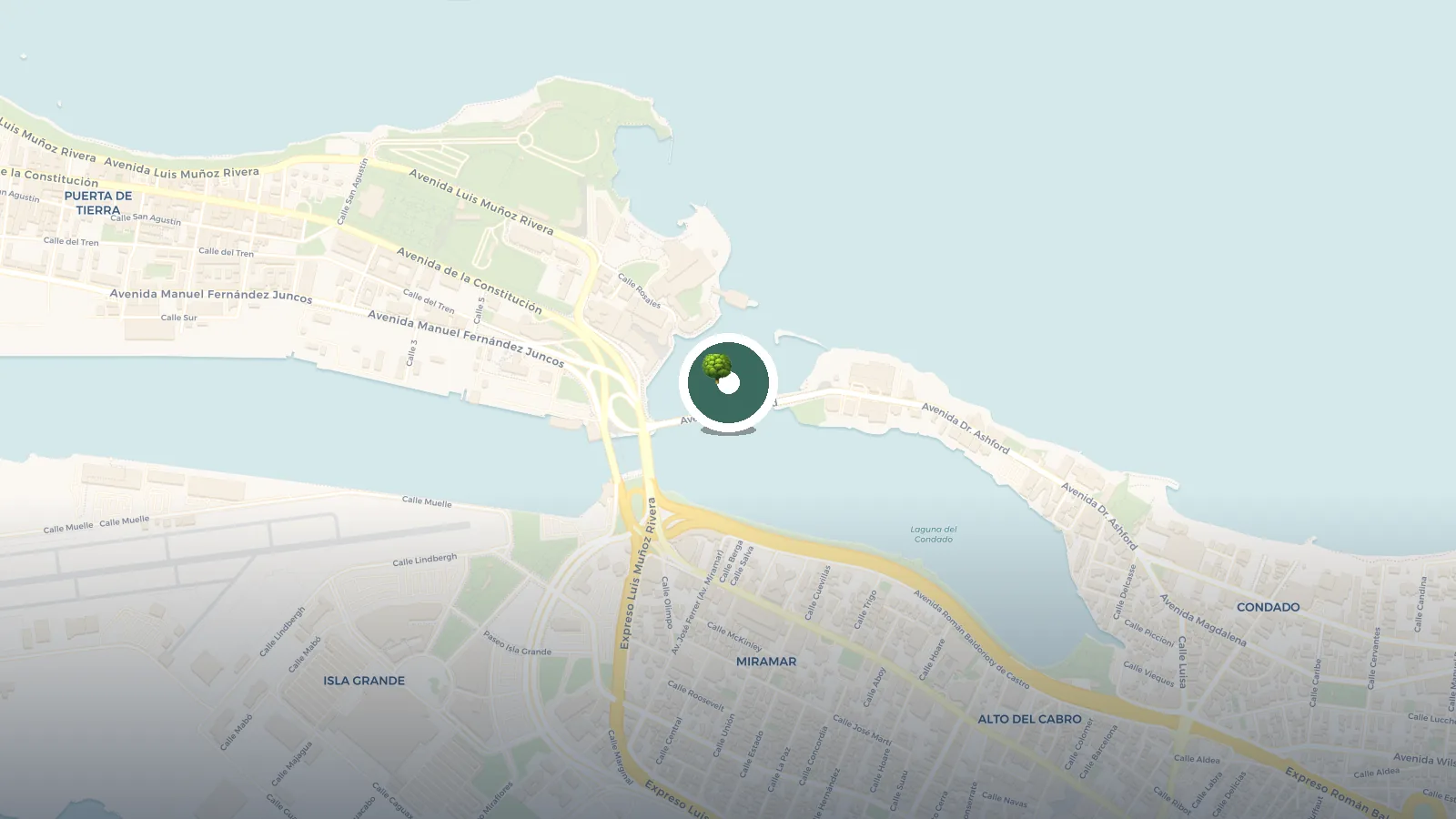 Mapa de Puente Los Hermanos