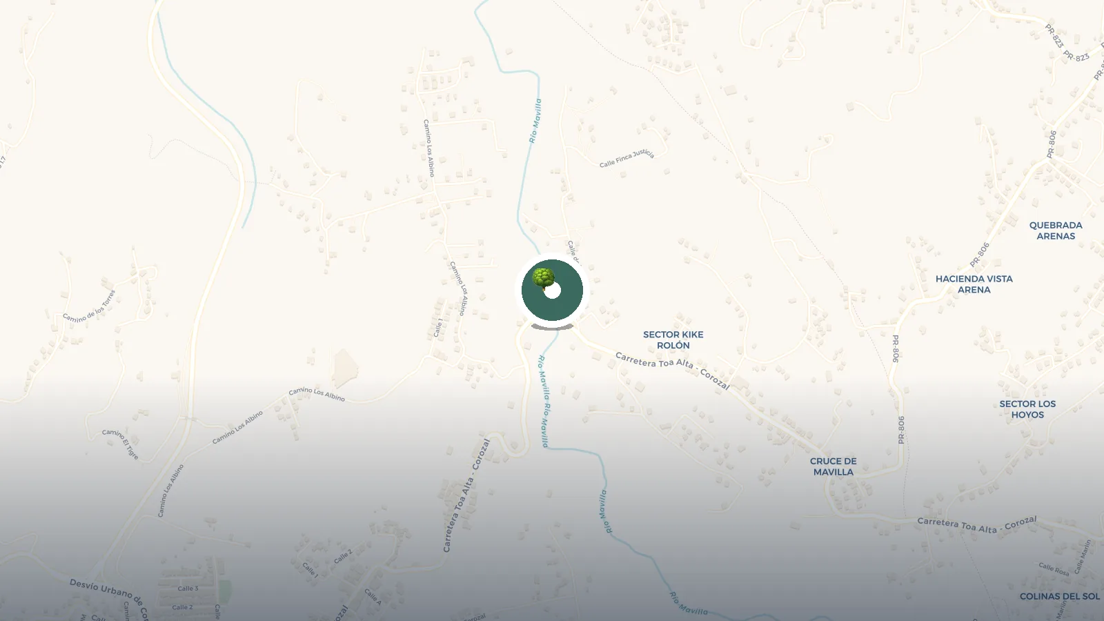 Mapa de Puente Mavilla