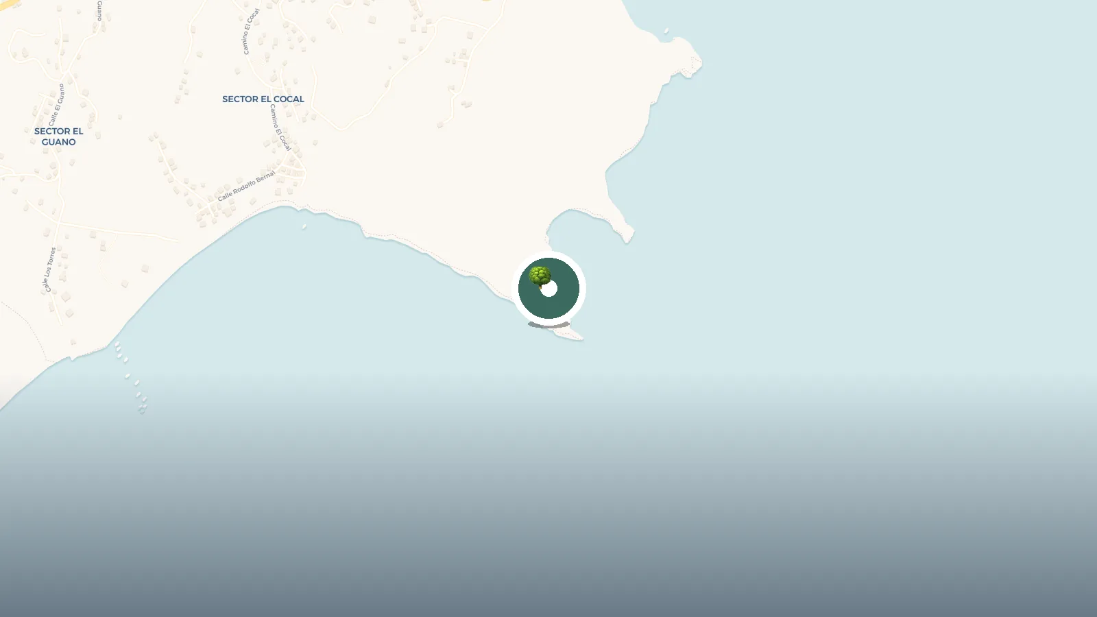 Mapa de Punta Yeguas