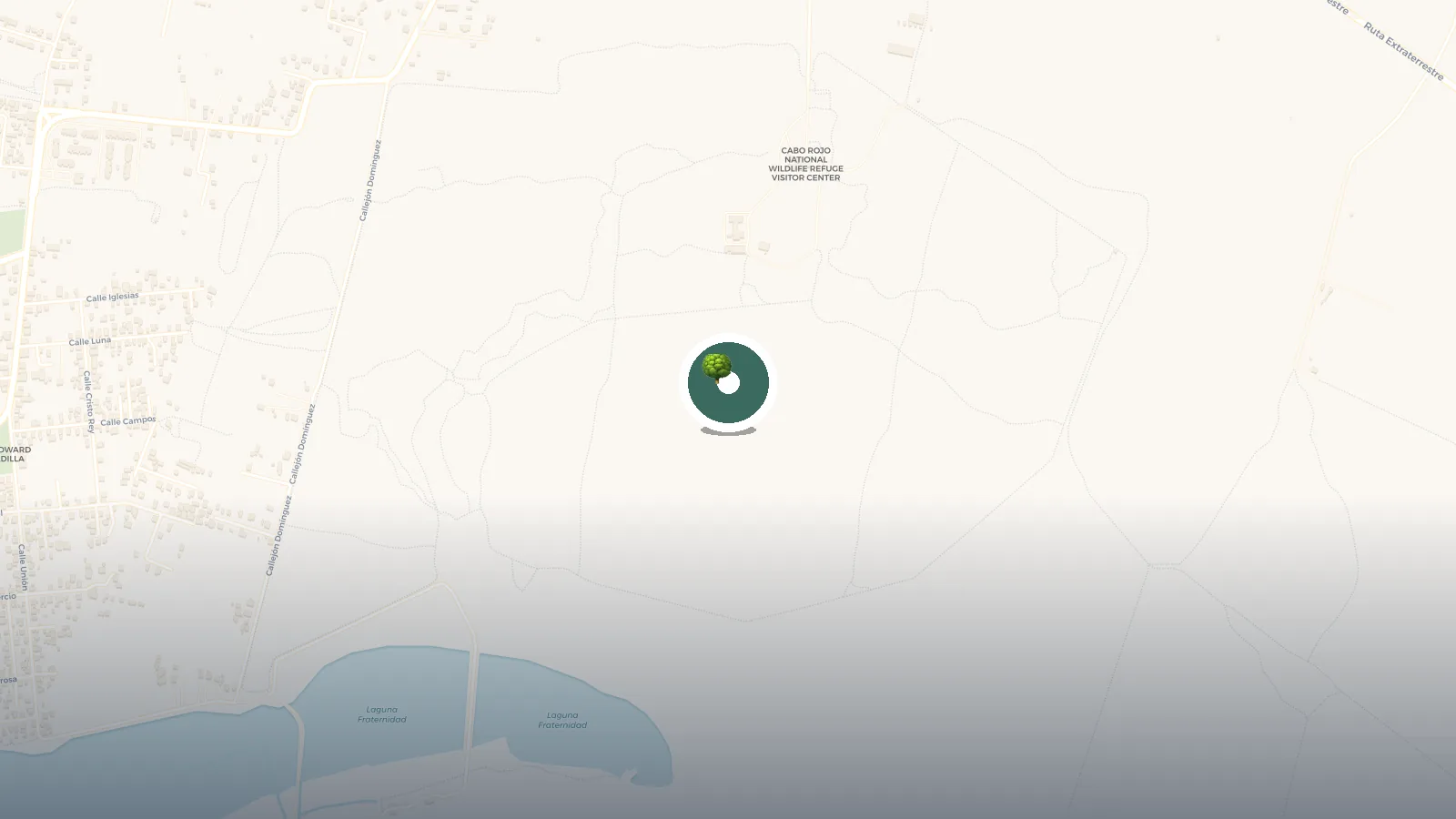 Mapa de Refugio nacional de vida silvestre de Cabo Rojo