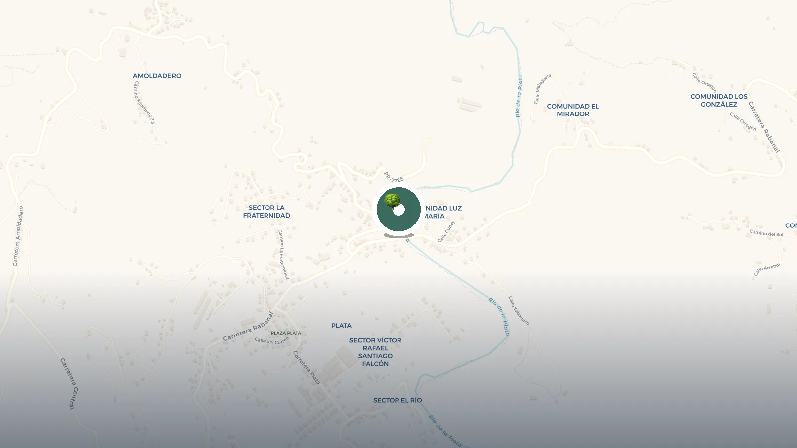 Mapa de Represa Cidra