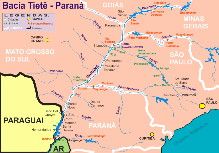 Represa y Cascada