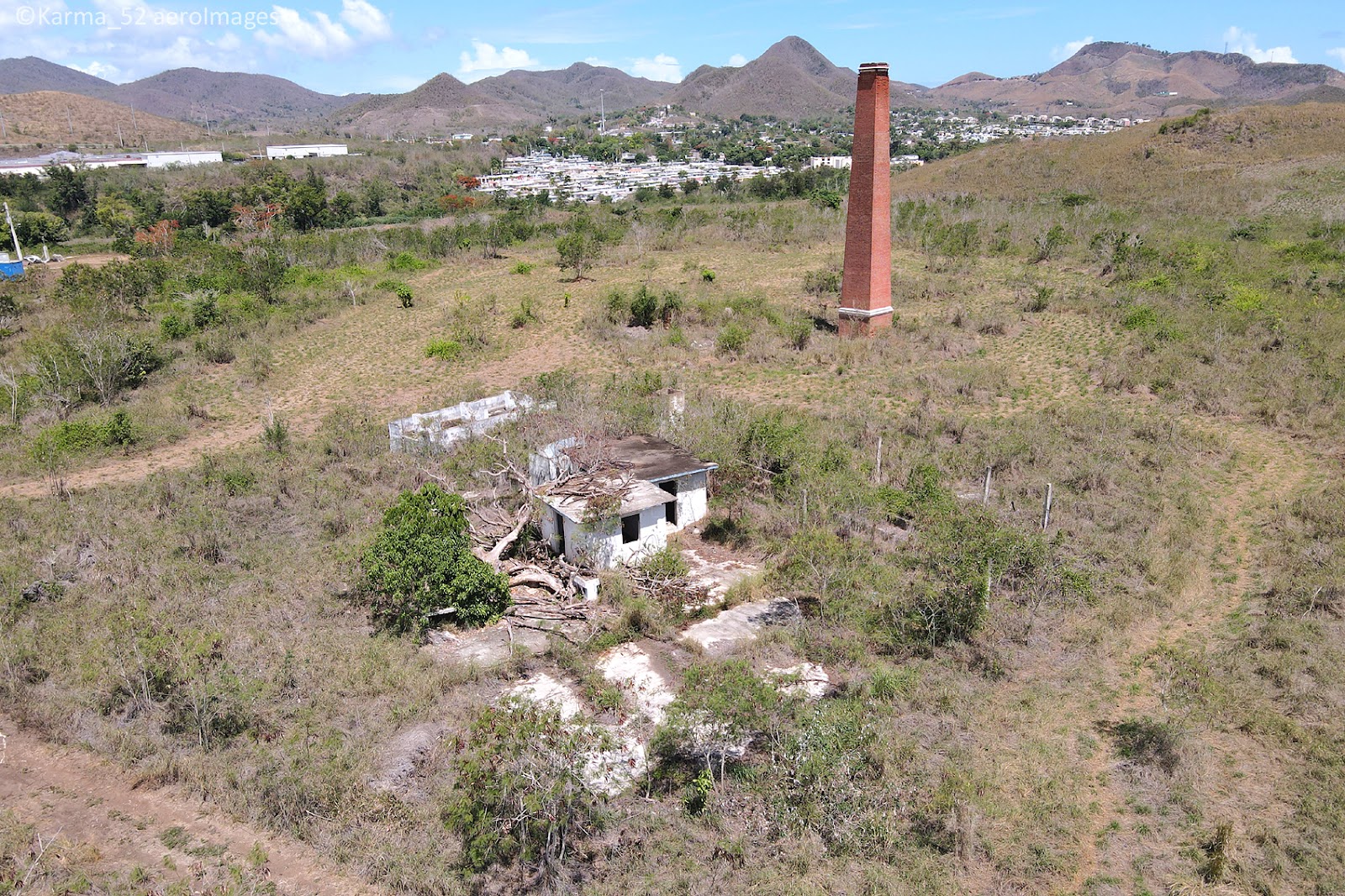 Chimenea Hacienda Carmen Old Chimney