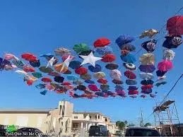 Calle sombrillas aguadilla