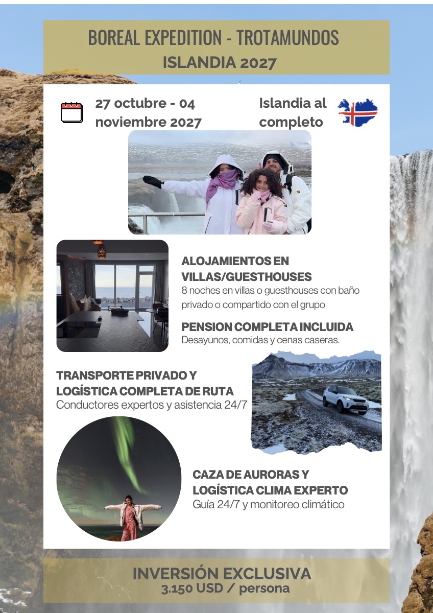 Boreal Expedition · Islandia 2027
